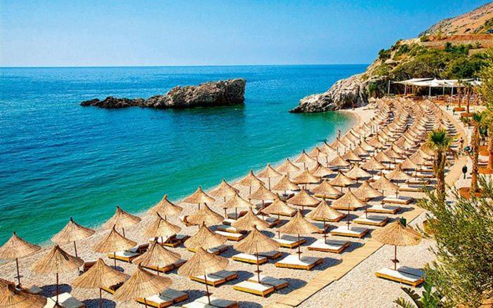 Ferienwohnung Seaview Vlora Exterior foto